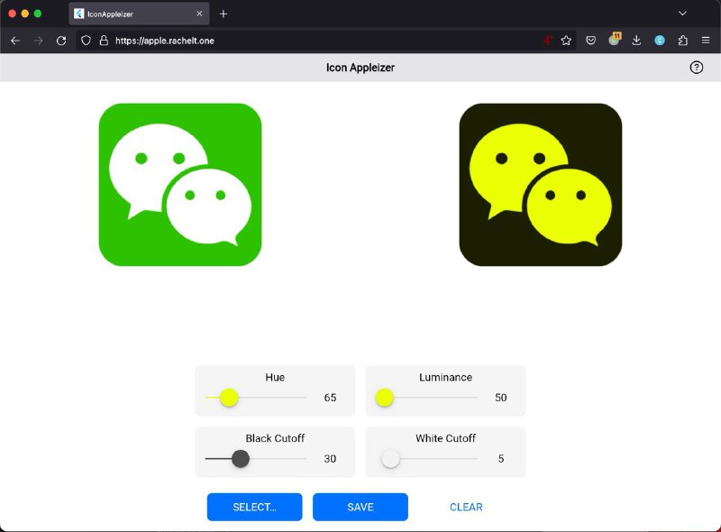 「果氏图标着色器」，现更以 Flutter 呈现：